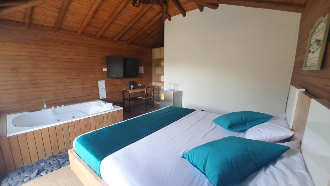 Sotavento Cabanas Guatapé Exterior foto